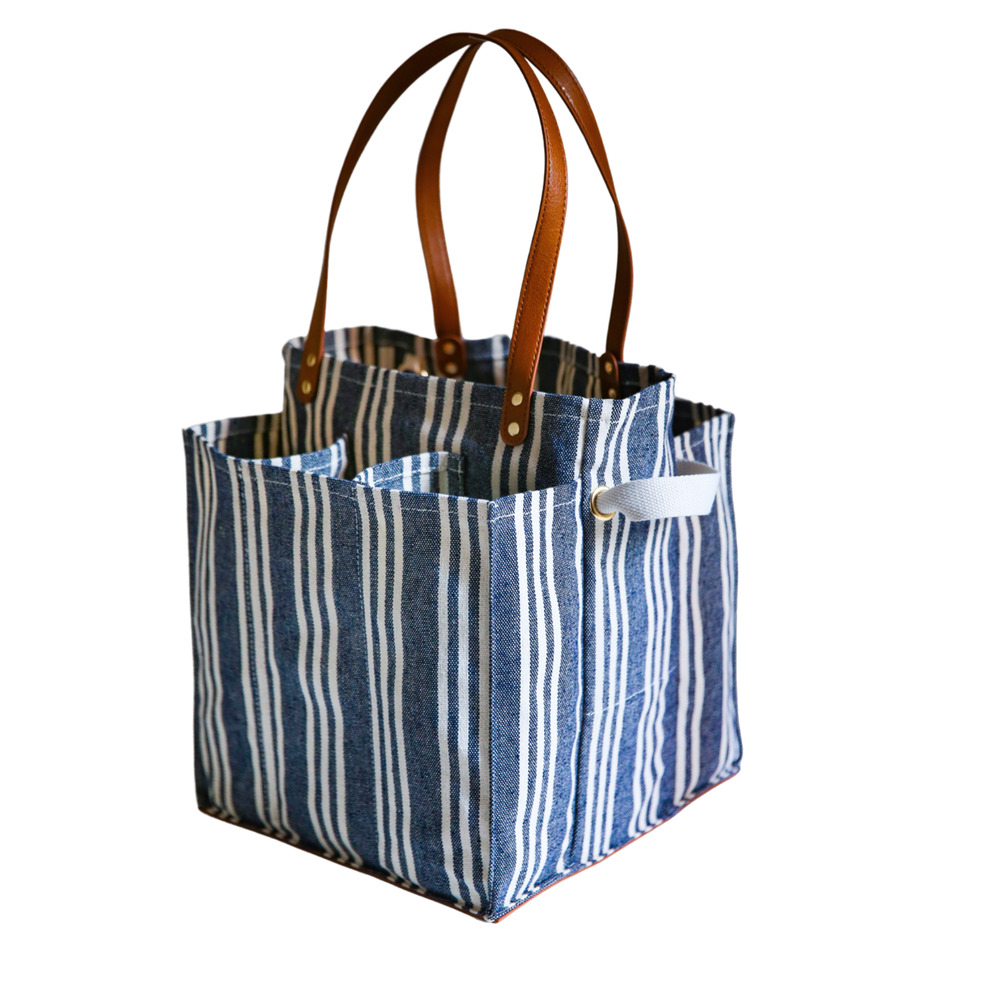 CapaBunga Multi-Pocket Heavy Canvas Market Tote